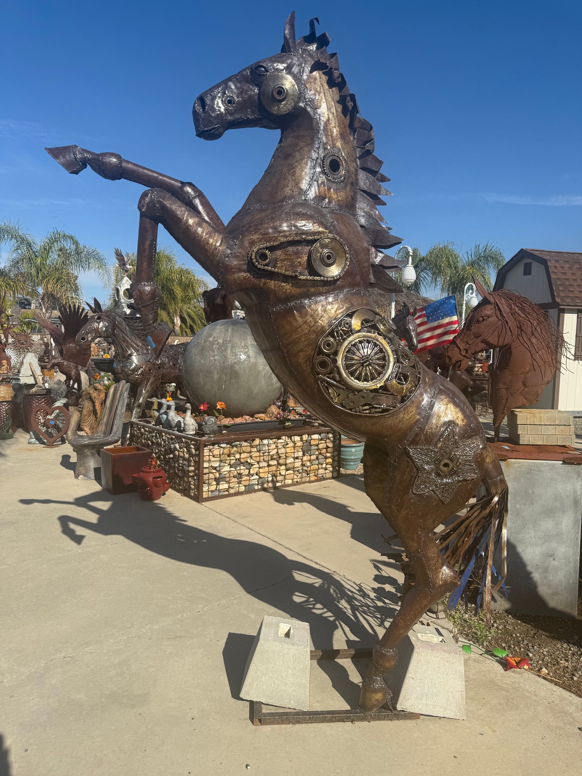 Metal Animal Sculptures